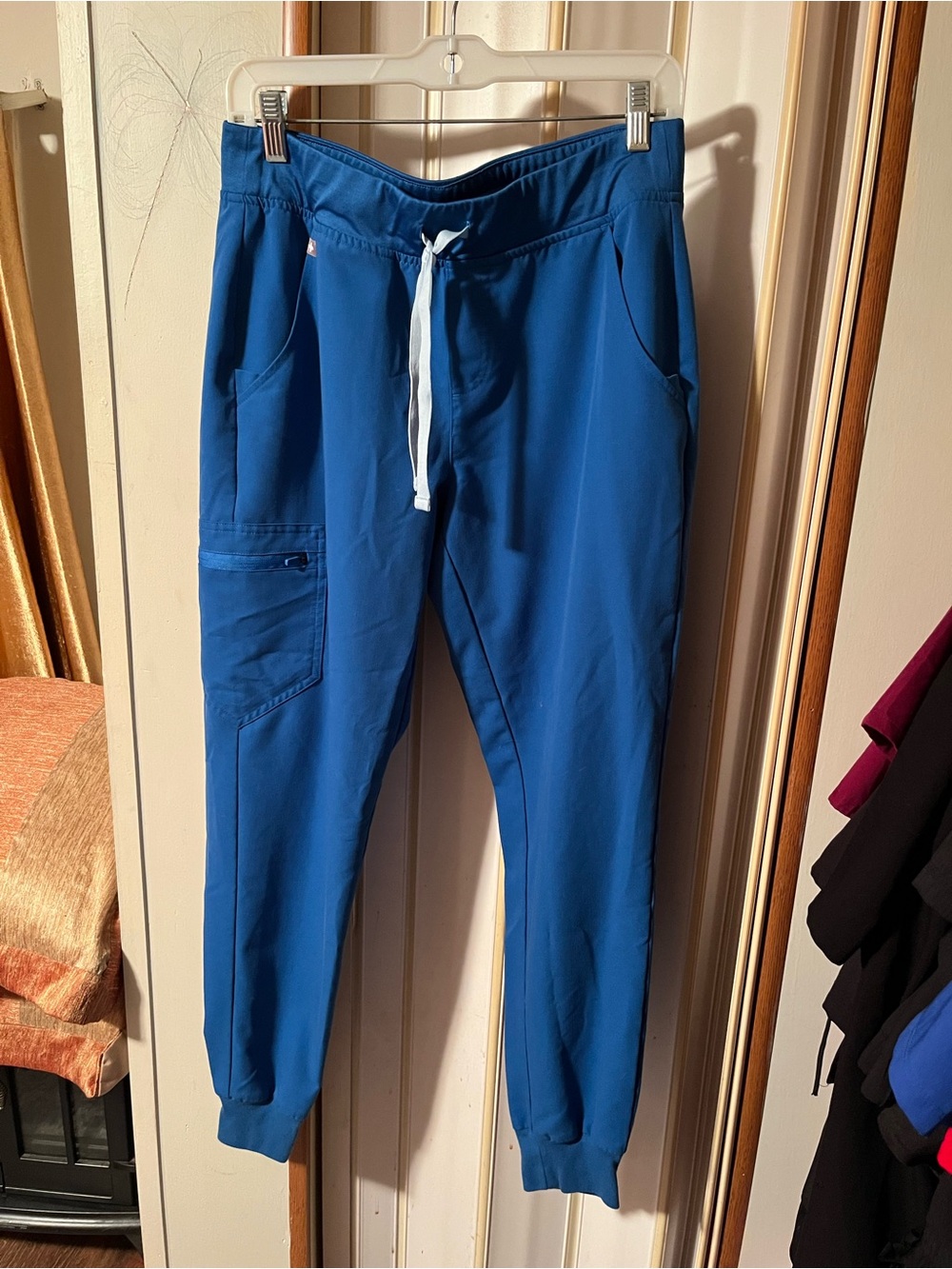 Figs Women's Royal Blue Drawstring Jogger Pants